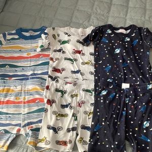 Hanna Andersson shirt sleeve pajamas size 8 (130)